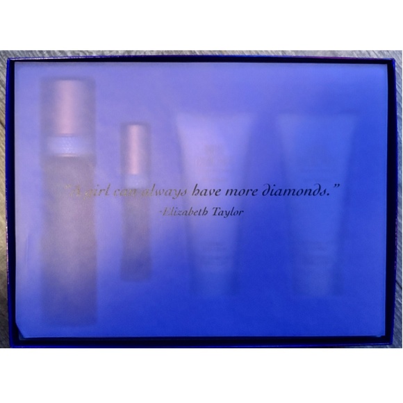 New Unused Gorgeous White Diamonds Full Gift Set 4pcs - Picture 3 of 3